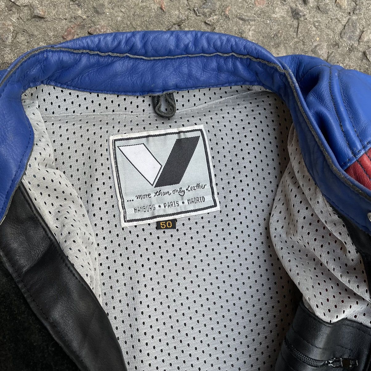 Leather Vintage Motosuit Suit Moto Vanucci Leather 50/40 Rare Size 50S - 4 Thumbnail