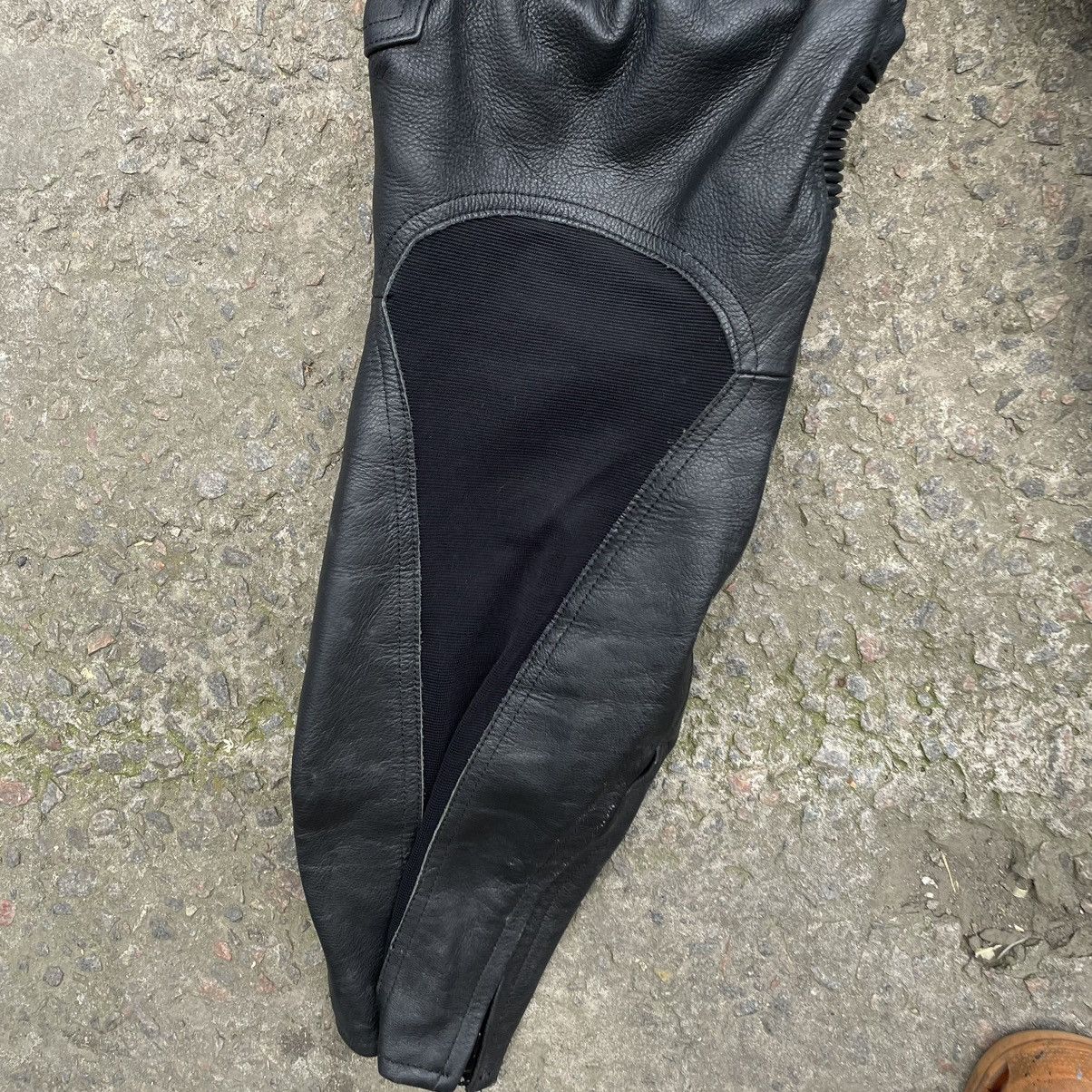 Indian Motorcycle × Leather Bike Moto Vanucci Leather Biker Pants Motorcycle Size US 38 / EU 54 - 10 Thumbnail