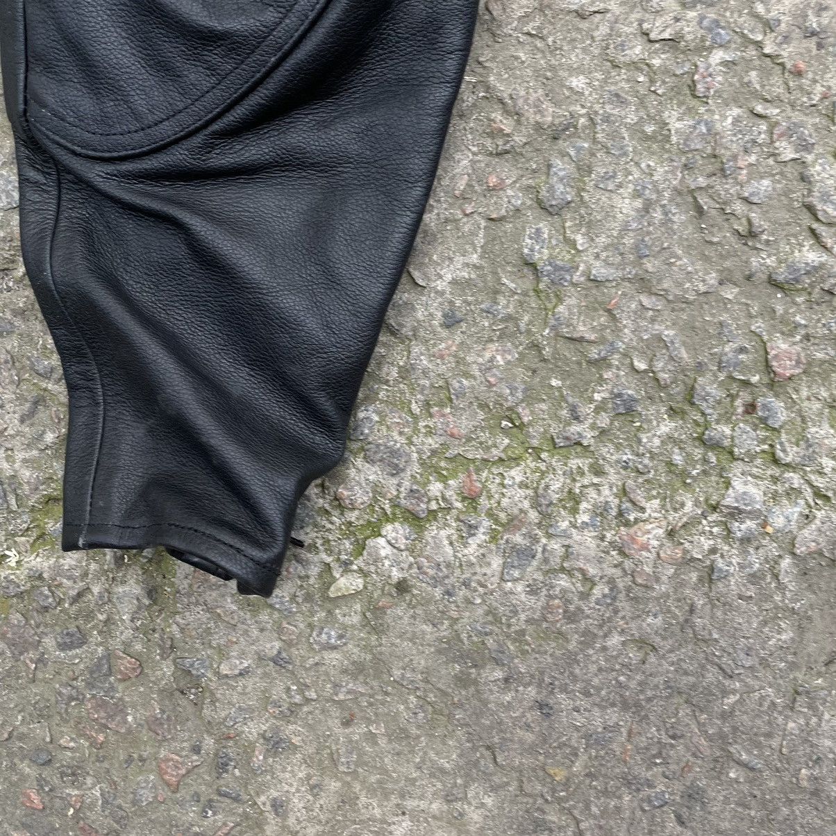 Indian Motorcycle × Leather Bike Moto Vanucci Leather Biker Pants Motorcycle Size US 38 / EU 54 - 4 Thumbnail