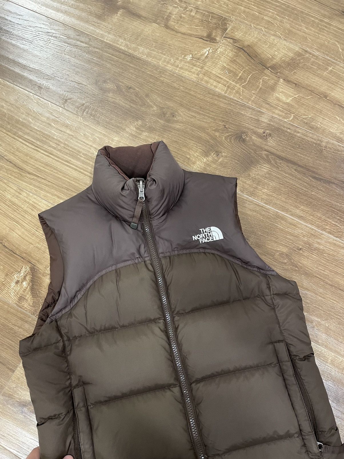 The North Face Vintage The North Face Brown 700 Down Puffer Vest Size XS Size XS / US 0-2 / IT 36-38 - 4 Thumbnail
