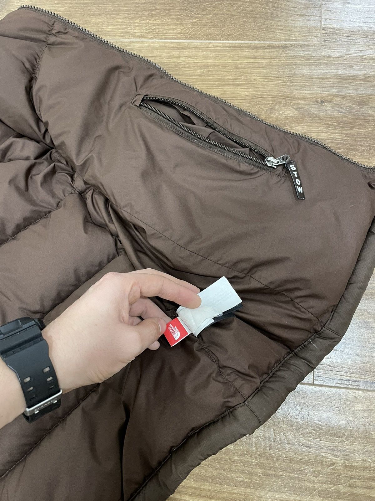 The North Face Vintage The North Face Brown 700 Down Puffer Vest Size XS Size US XS / EU 42 / 0 - 10 Thumbnail