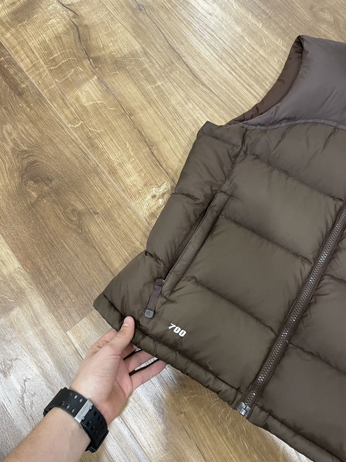 The North Face Vintage The North Face Brown 700 Down Puffer Vest Size XS Size US XS / EU 42 / 0 - 3 Thumbnail