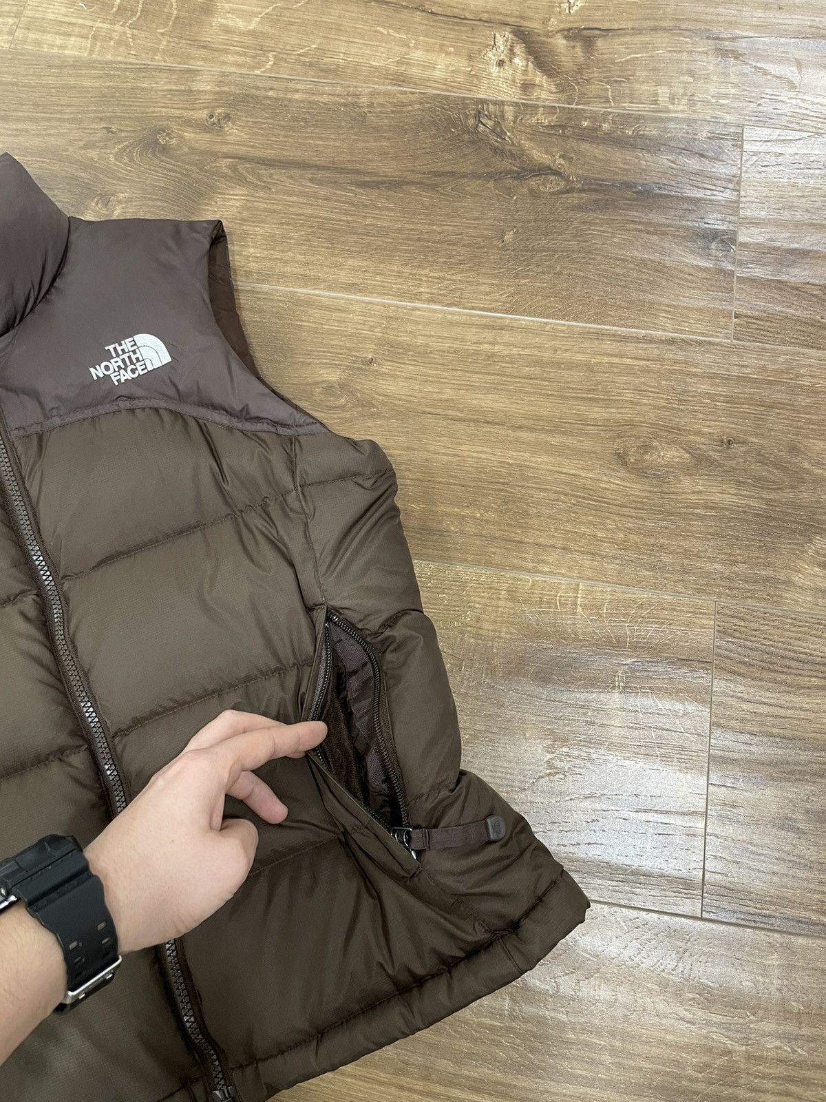 The North Face Vintage The North Face Brown 700 Down Puffer Vest Size XS Size US XS / EU 42 / 0 - 5 Thumbnail