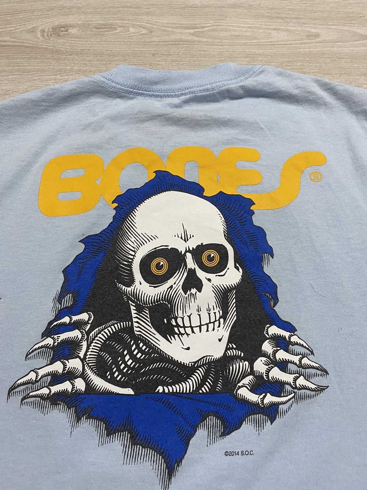 Flip Skateboards Powell Peralta Bones 2014 skateboard tee Size US S / EU 44-46 / 1 - 3 Thumbnail