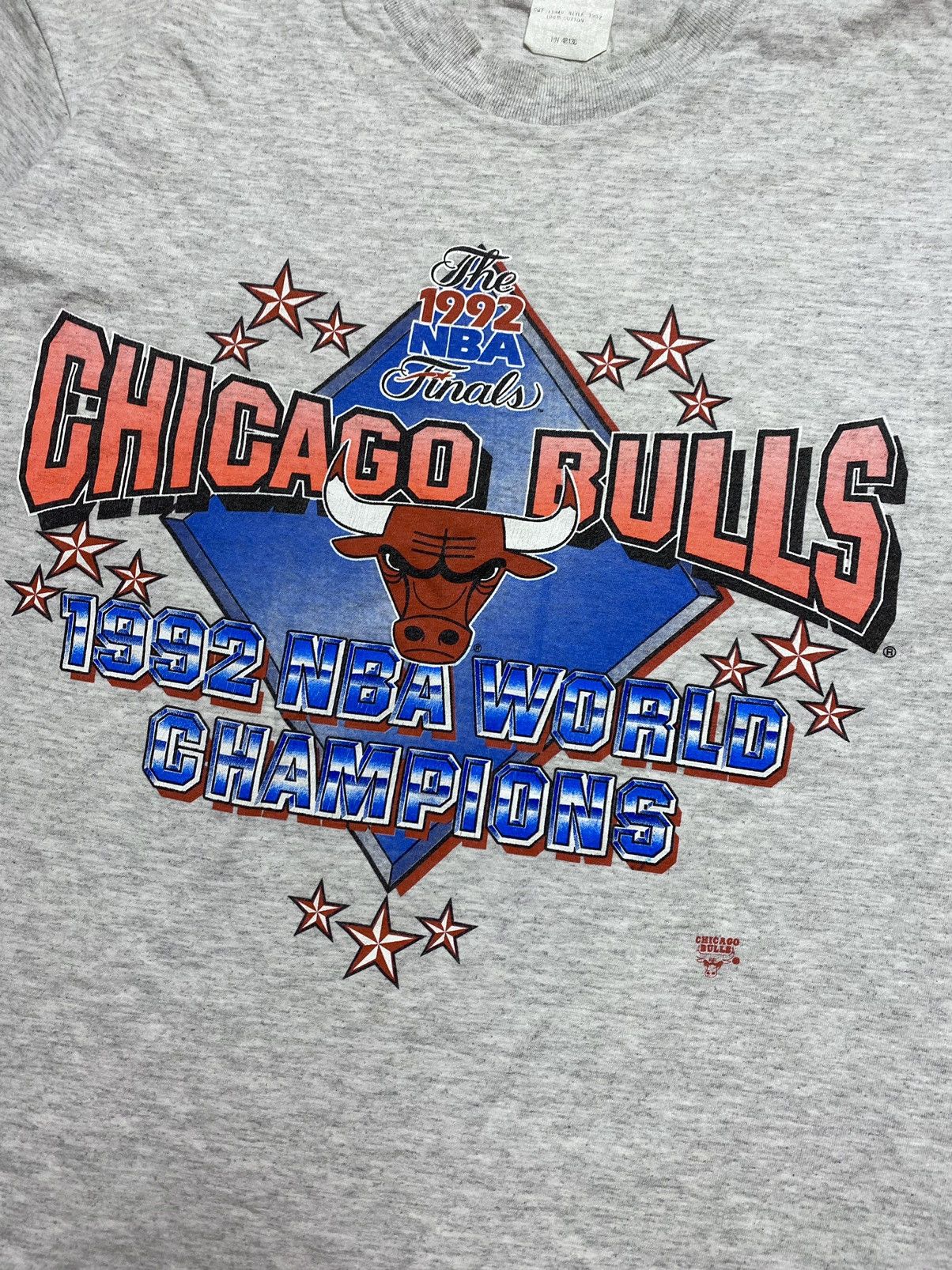Vintage nutmeg 1992 nba finals Chicago bulls world champions