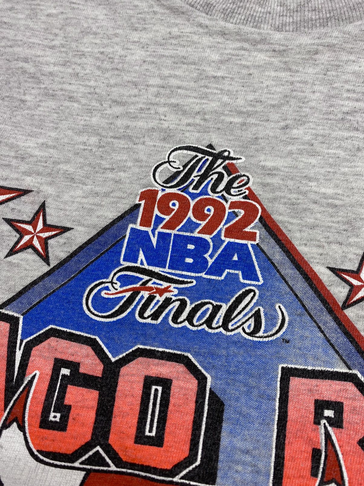 Vintage nutmeg 1992 nba finals Chicago bulls world champions