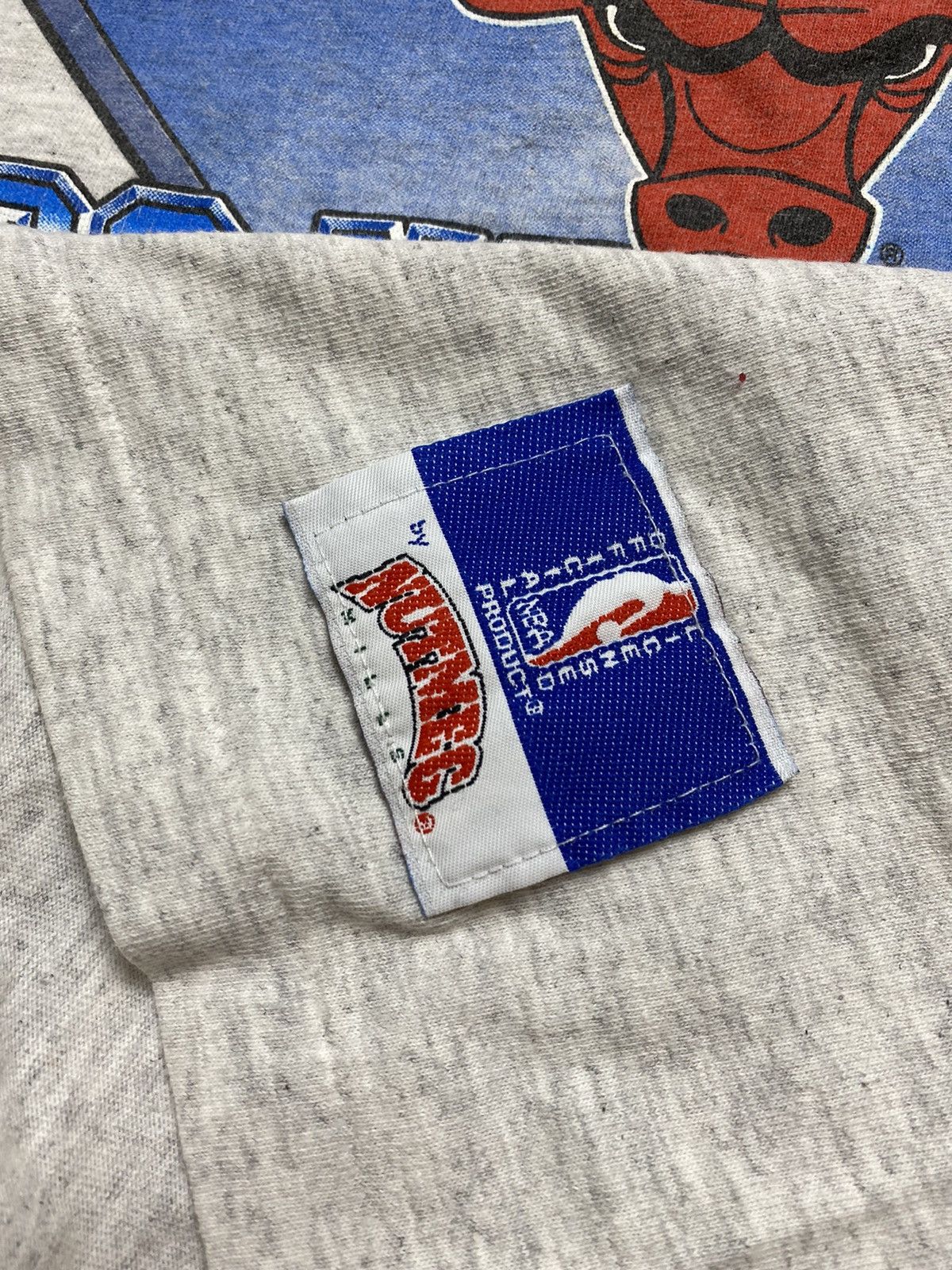 Vintage nutmeg 1992 nba finals Chicago bulls world champions
