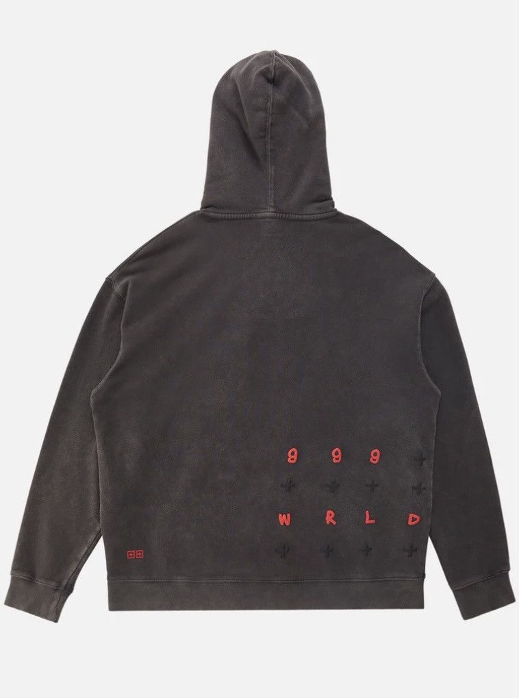 999 Club × Ksubi 999 Wrld Biggie x Ksubi Faded Hoodie Size US M / EU 48-50 / 2 - 2 Thumbnail