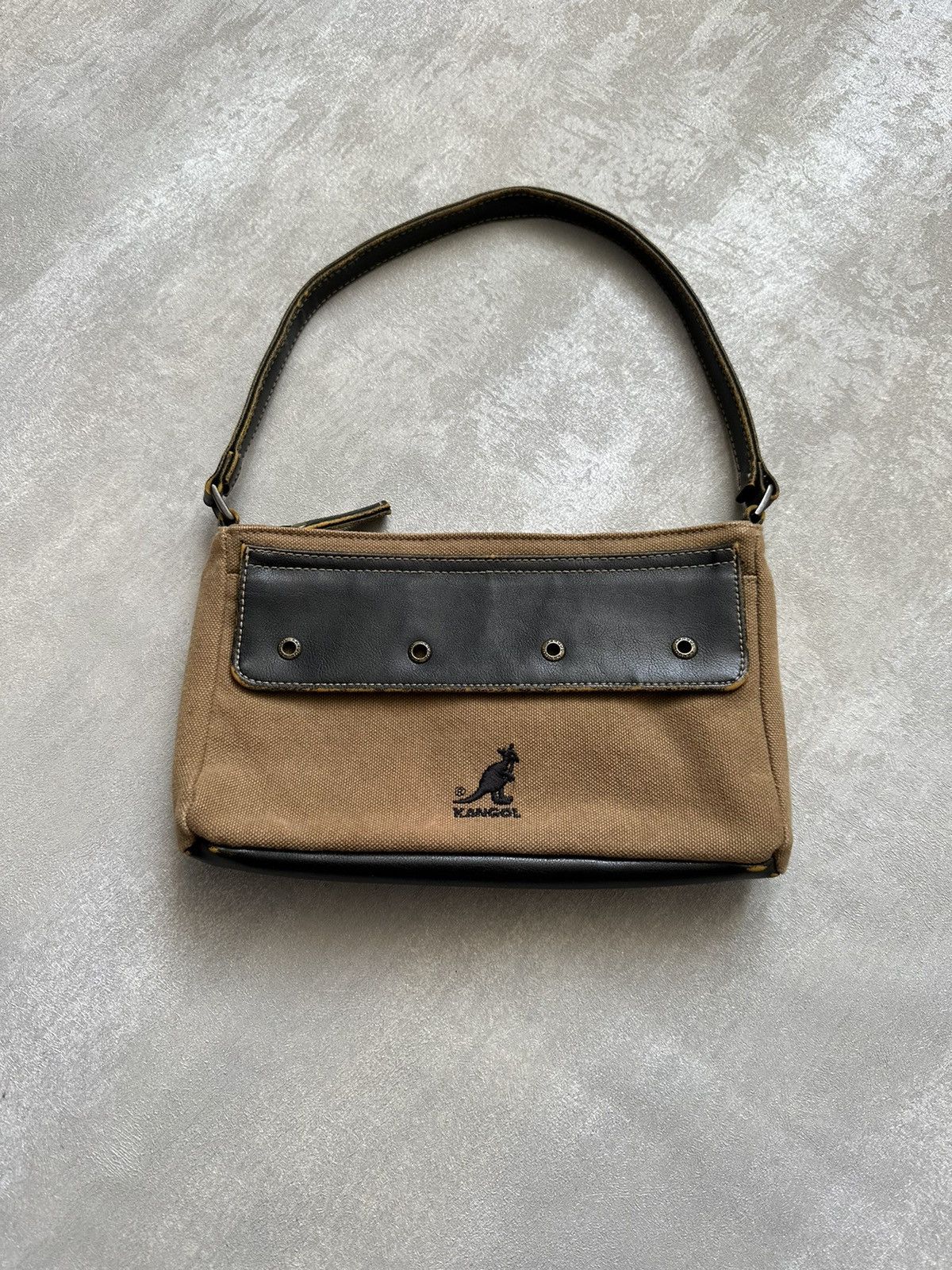 Kangol × Vintage Vintage Kangol y2k 90’s Style Hand Bag Size ONE SIZE - 2 Thumbnail