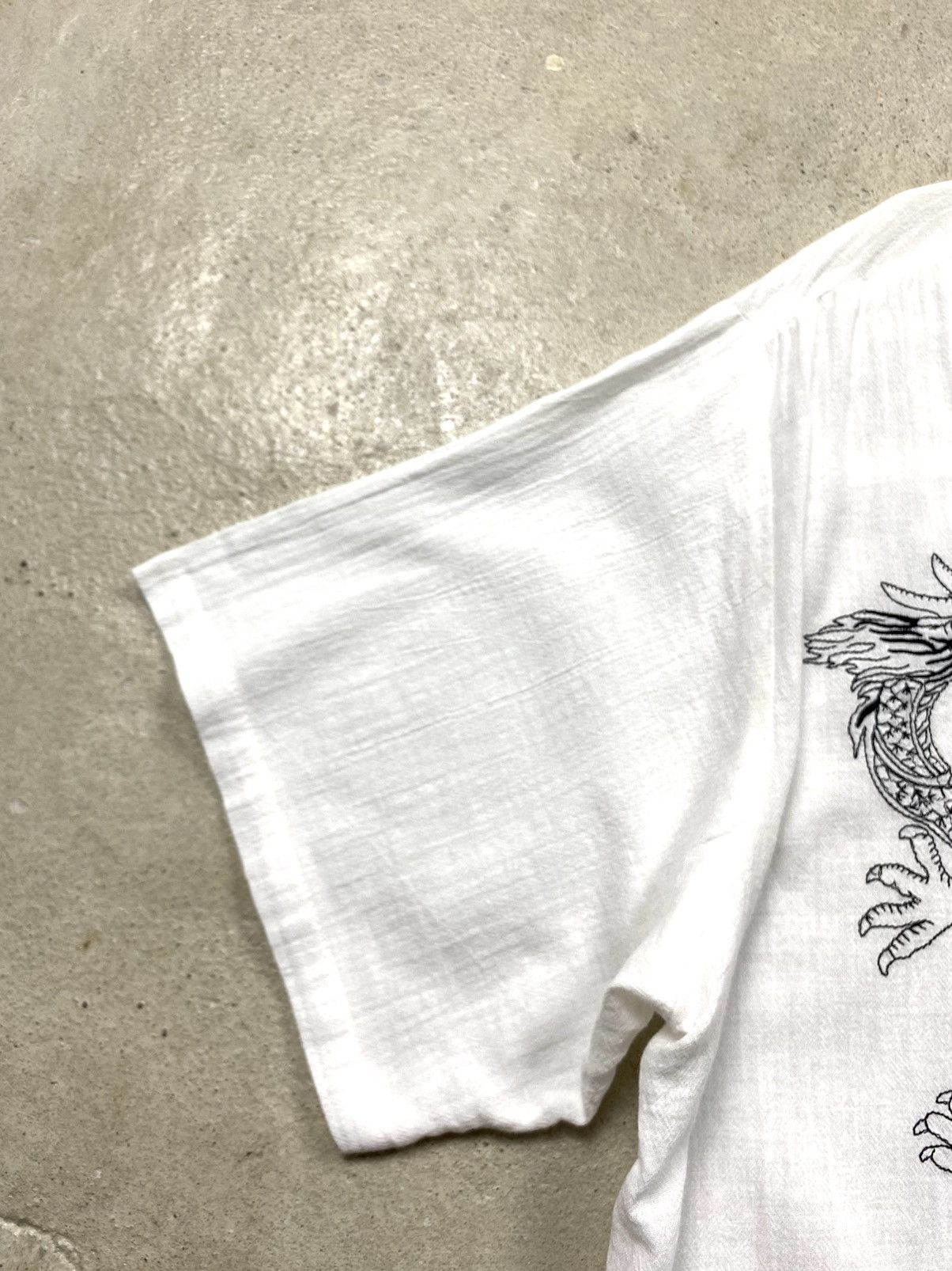 Japanese Brand Rare! Vintage Japanese Dragon Shirt Archive Hype Size US XL / EU 56 / 4 - 8 Thumbnail