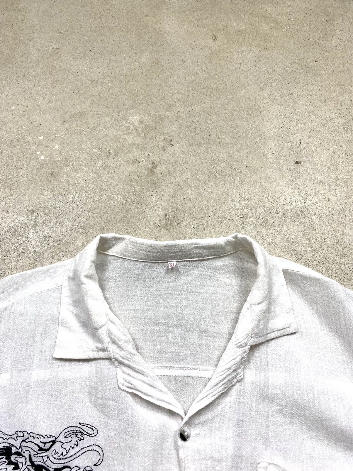 Japanese Brand Rare! Vintage Japanese Dragon Shirt Archive Hype Size US XL / EU 56 / 4 - 10 Thumbnail