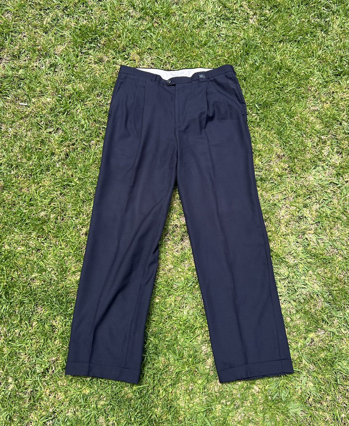 Burberry Casual Pants Green