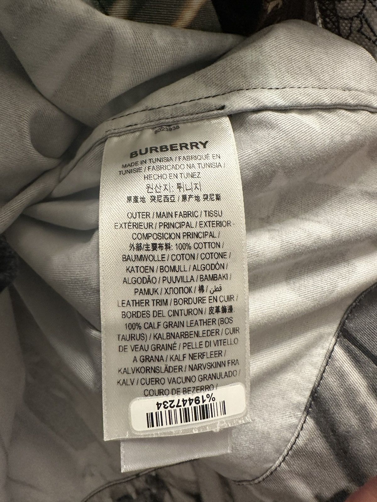 Burberry Burberry Shirt zip-front popover shirt Size US L / EU 52-54 / 3 - 5 Thumbnail
