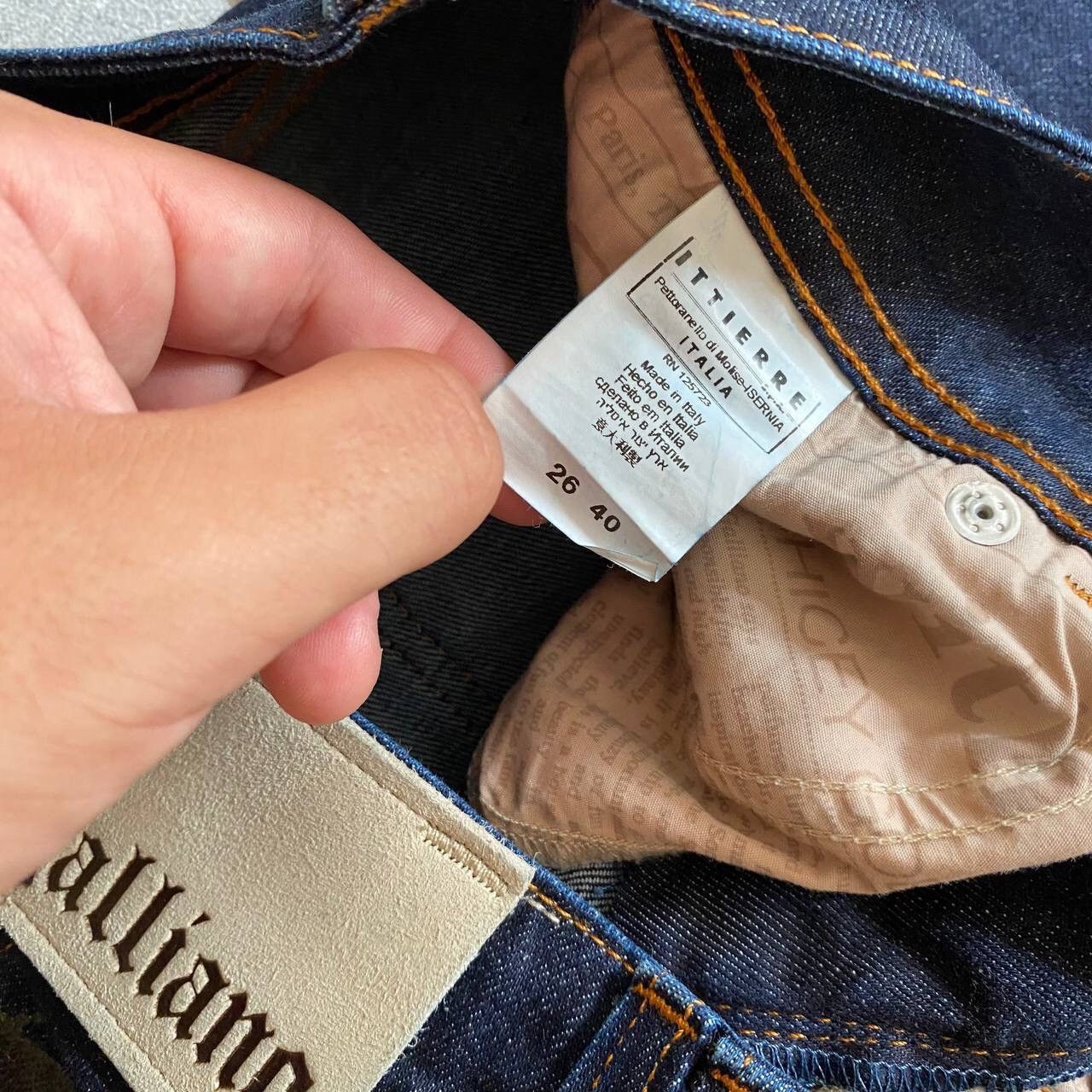 John Galliano John Galliano Woman’s Glam Low Rise Jeans Size 26" / US 2 / IT 38 - 7 Thumbnail