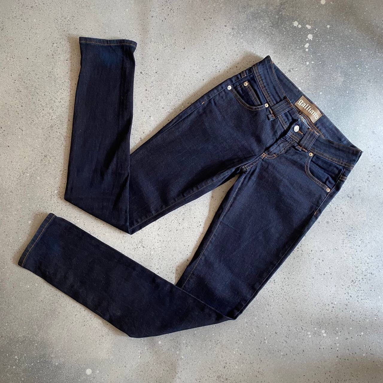 John Galliano John Galliano Woman’s Glam Low Rise Jeans Size 26" / US 2 / IT 38 - 5 Thumbnail
