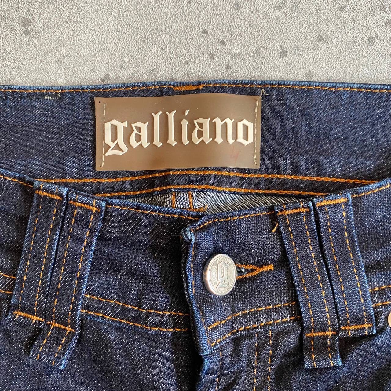 John Galliano John Galliano Woman’s Glam Low Rise Jeans Size 26" / US 2 / IT 38 - 6 Thumbnail