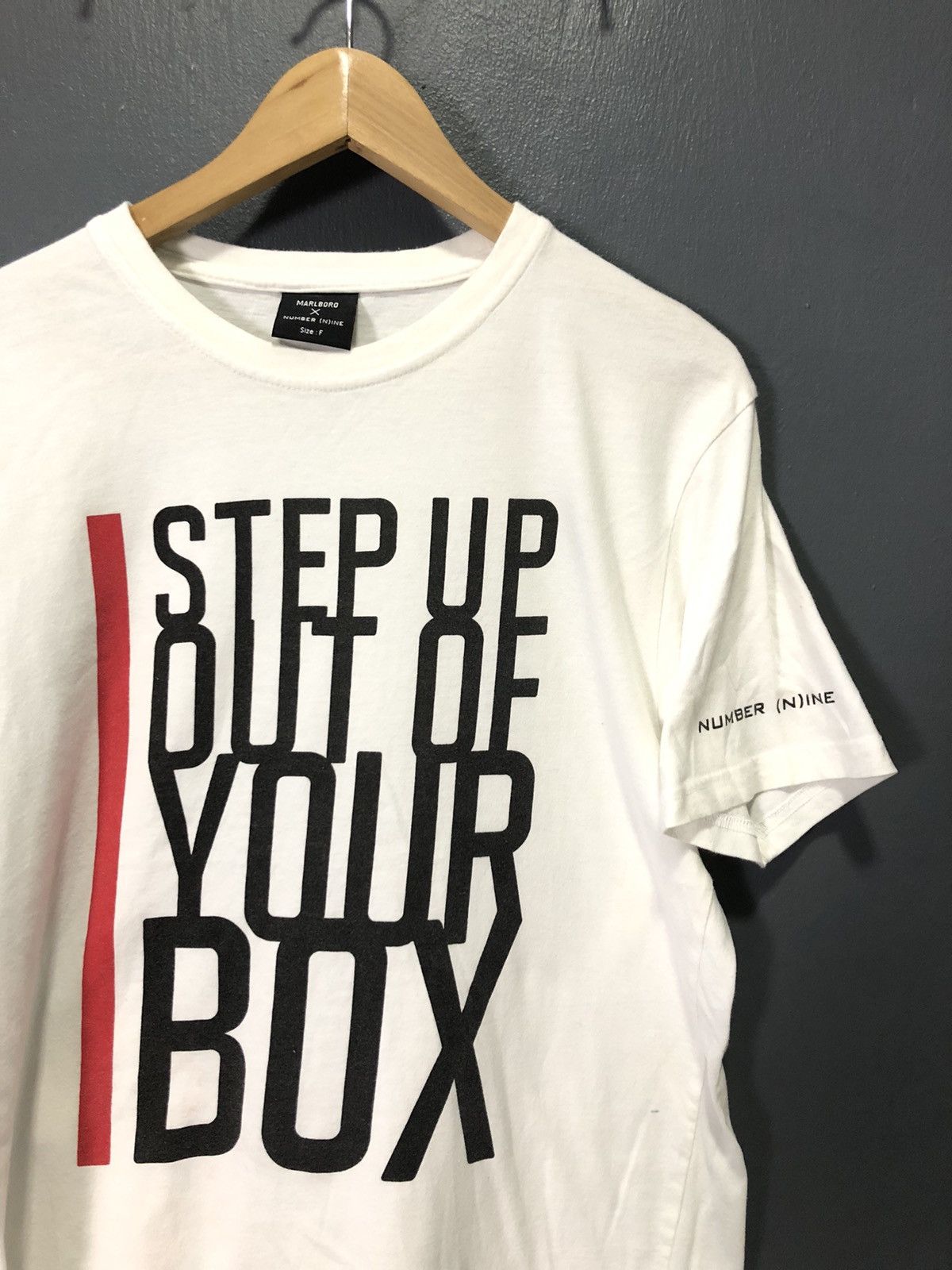 Marlboro × Number (N)ine VINTAGE NUMBER(N)INE xMARLBORO STEP UP OUT OF YOUR BOX SHIRT Size US M / EU 48-50 / 2 - 1 Thumbnail