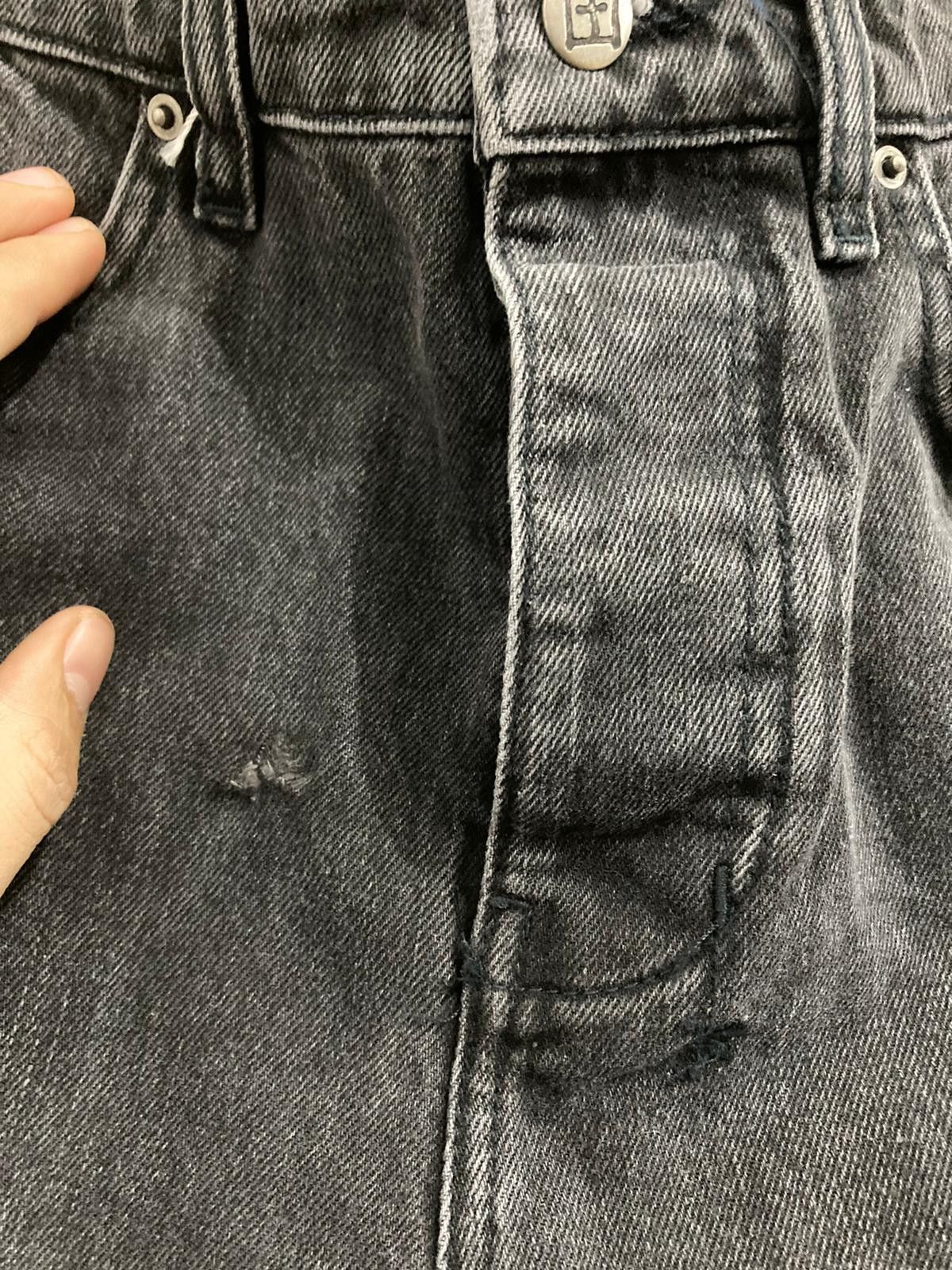 Ksubi Black Denim Jean Size US 31 - 4 Thumbnail