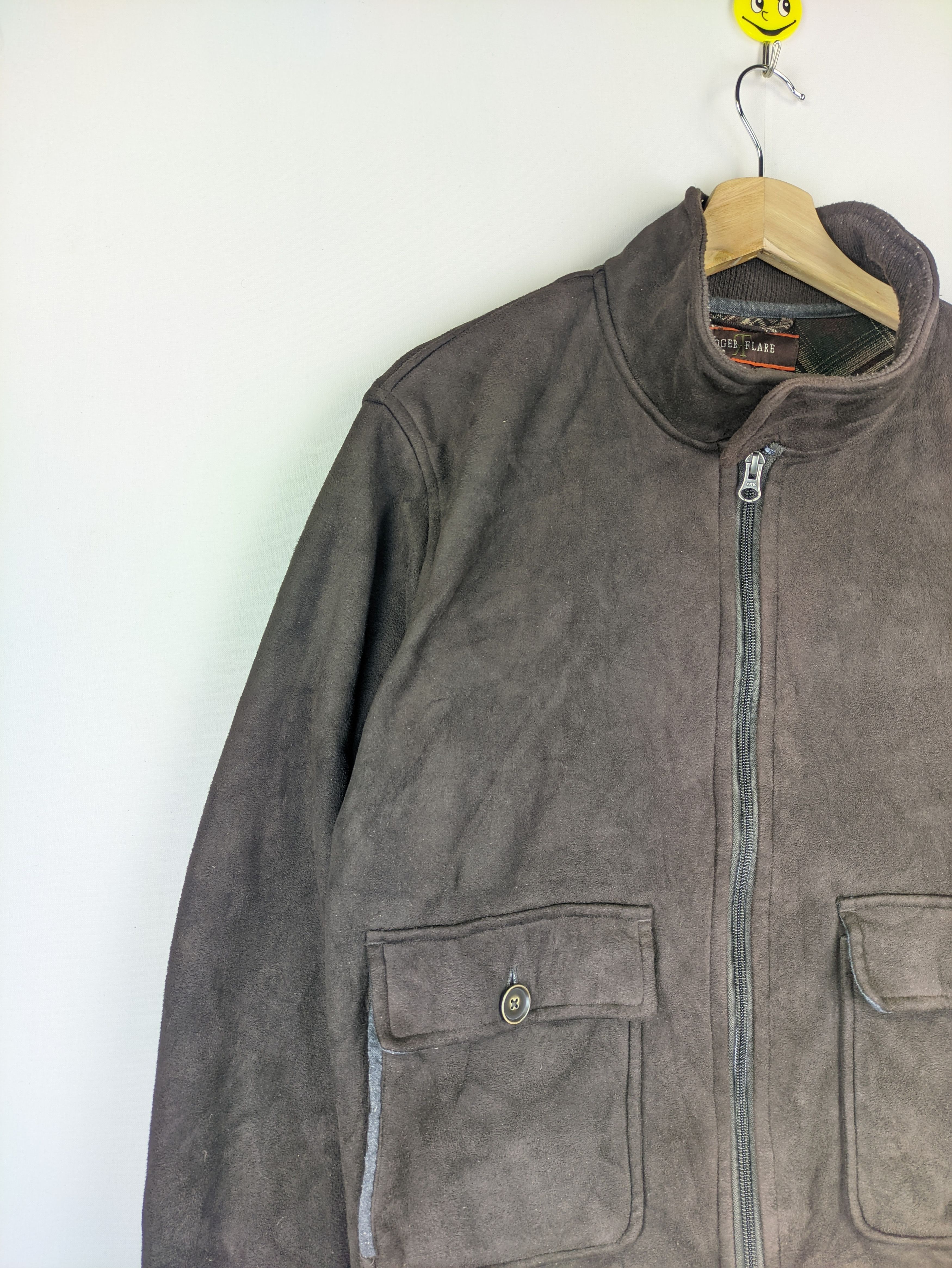 Japanese Brand Steals🔥Vintage Jacket Zipper by Roger Flare Size US M / EU 48-50 / 2 - 6 Thumbnail