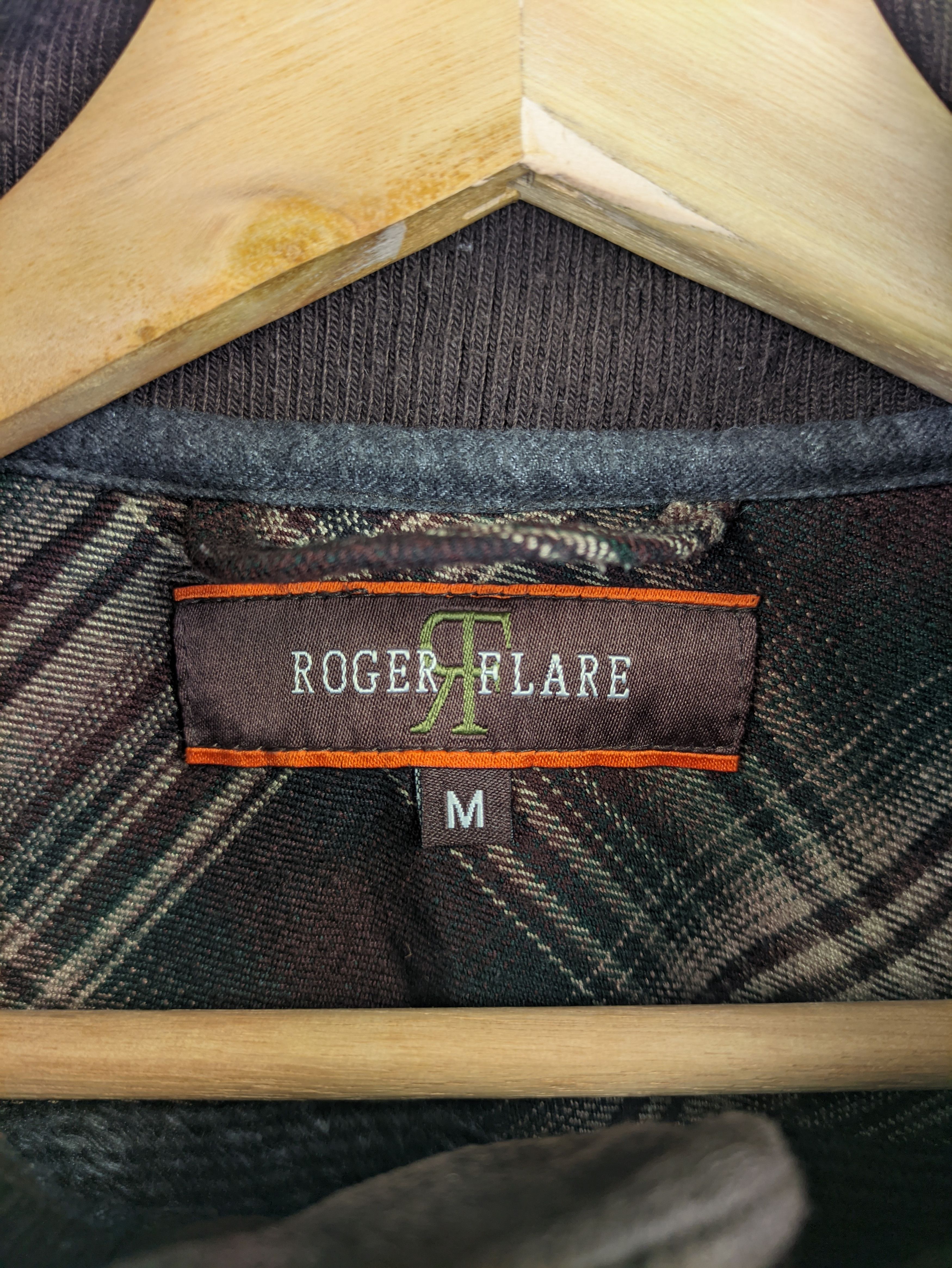 Japanese Brand Steals🔥Vintage Jacket Zipper by Roger Flare Size US M / EU 48-50 / 2 - 3 Thumbnail