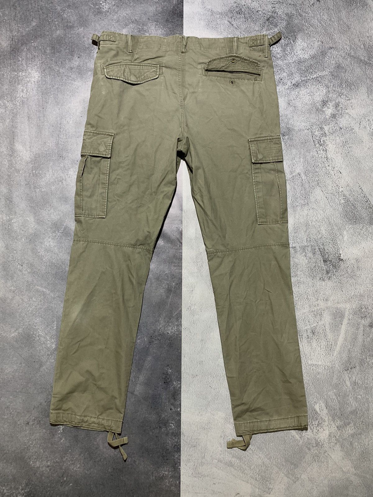 Vintage Vintage Y2K wide cargo pants workwear style size 36 Size US 36 / EU 52 - 5 Thumbnail