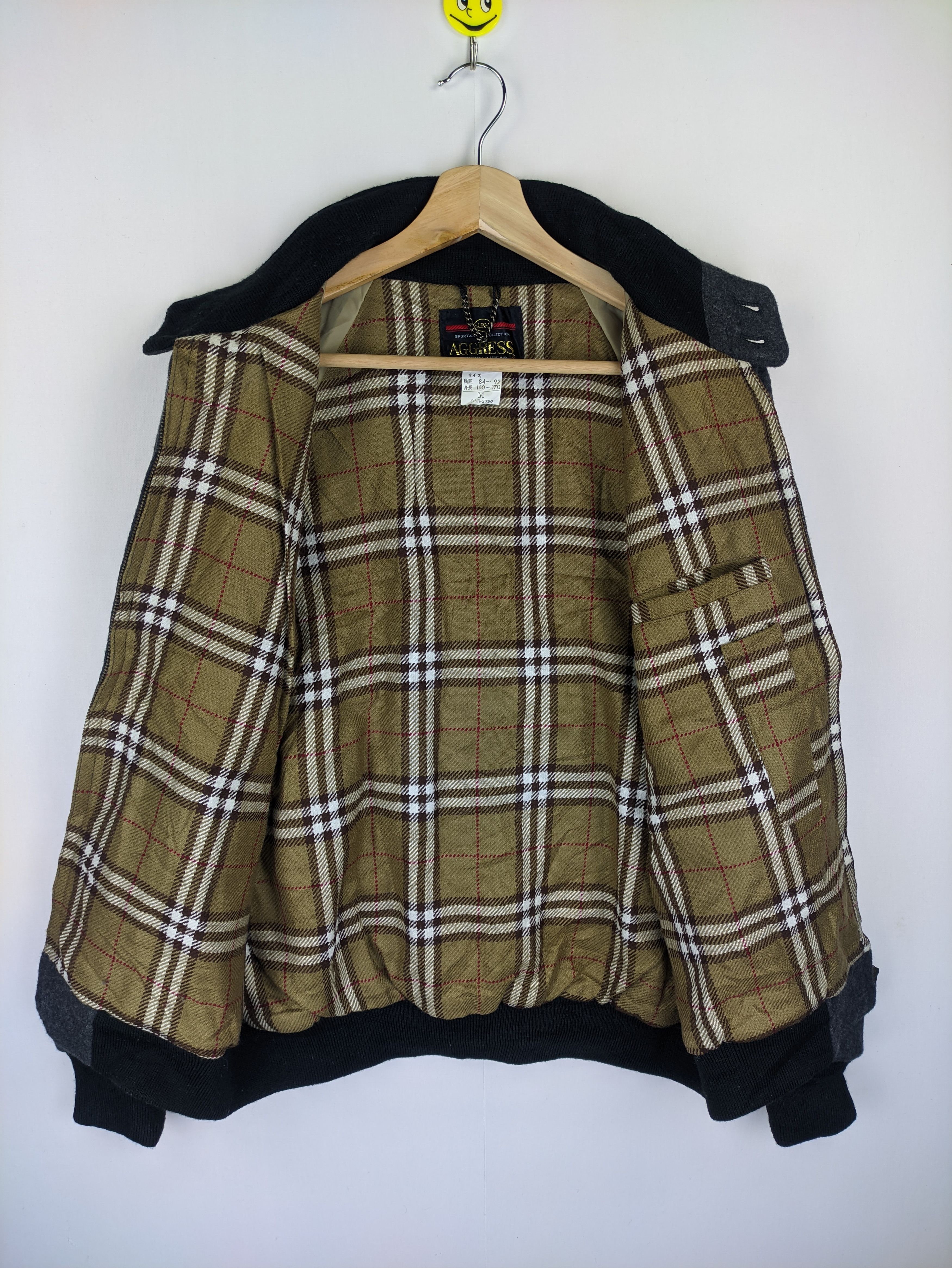 Japanese Brand Steals🔥Vintage Wool Jacket by Aggress Size US M / EU 48-50 / 2 - 6 Thumbnail