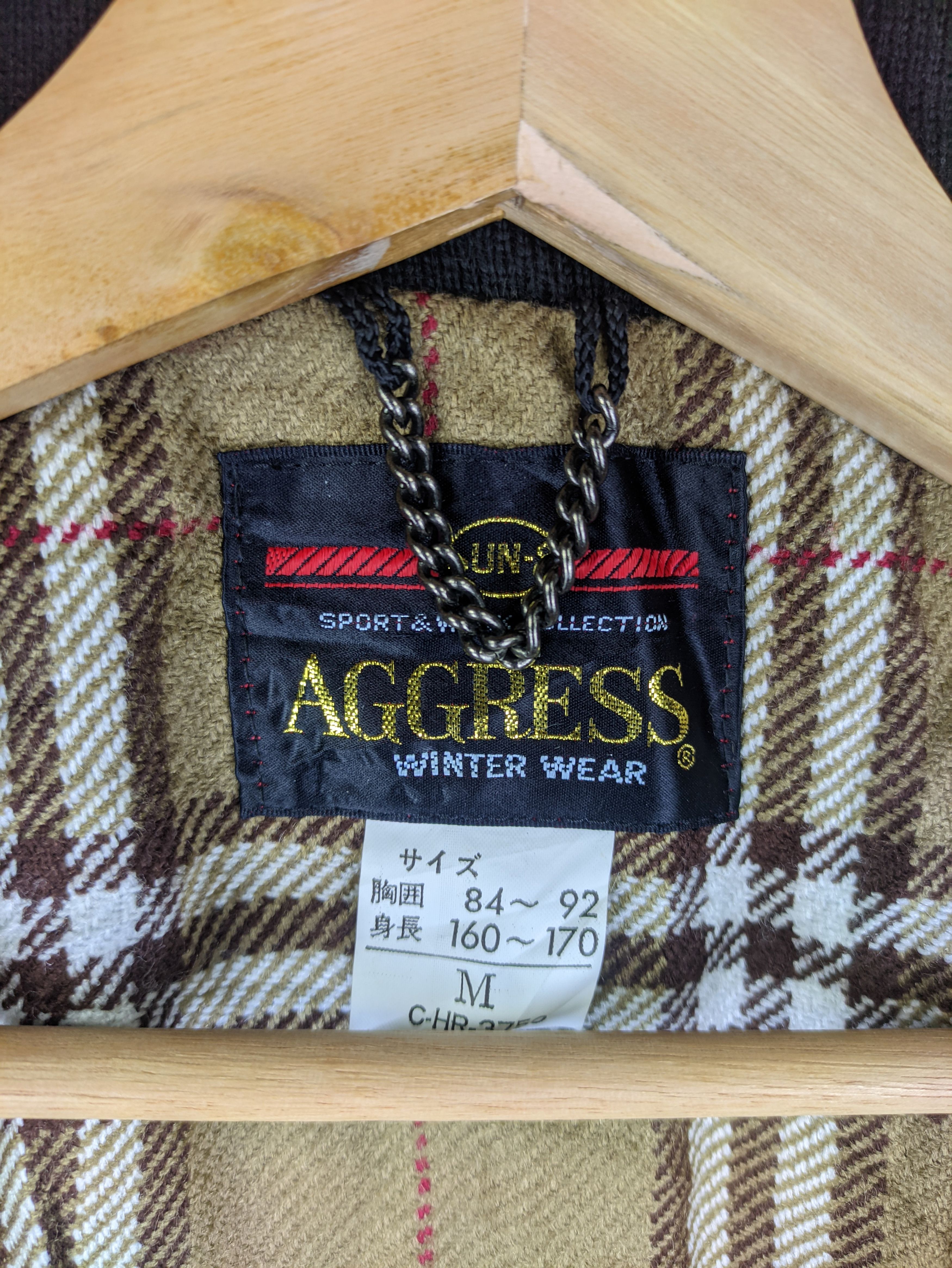 Japanese Brand Steals🔥Vintage Wool Jacket by Aggress Size US M / EU 48-50 / 2 - 3 Thumbnail