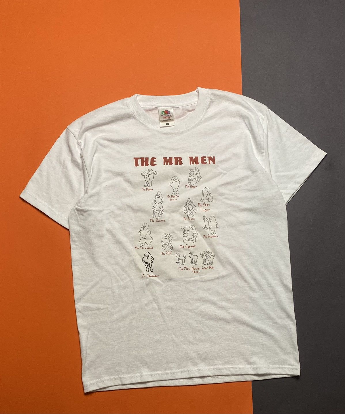 Vintage Vintage 90s penis t-shirt mr men Size US M / EU 48-50 / 2 - 1 Thumbnail