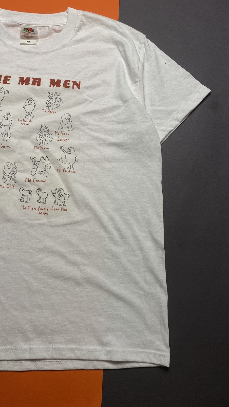 Vintage Vintage 90s penis t-shirt mr men Size US M / EU 48-50 / 2 - 3 Thumbnail