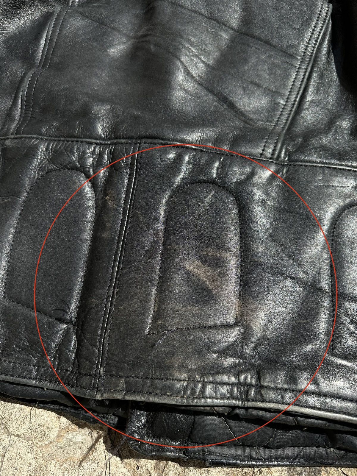 Vintage Vintage 90s Ramones Style Biker Leather Jacket Size US S / EU 44-46 / 1 - 16 Thumbnail
