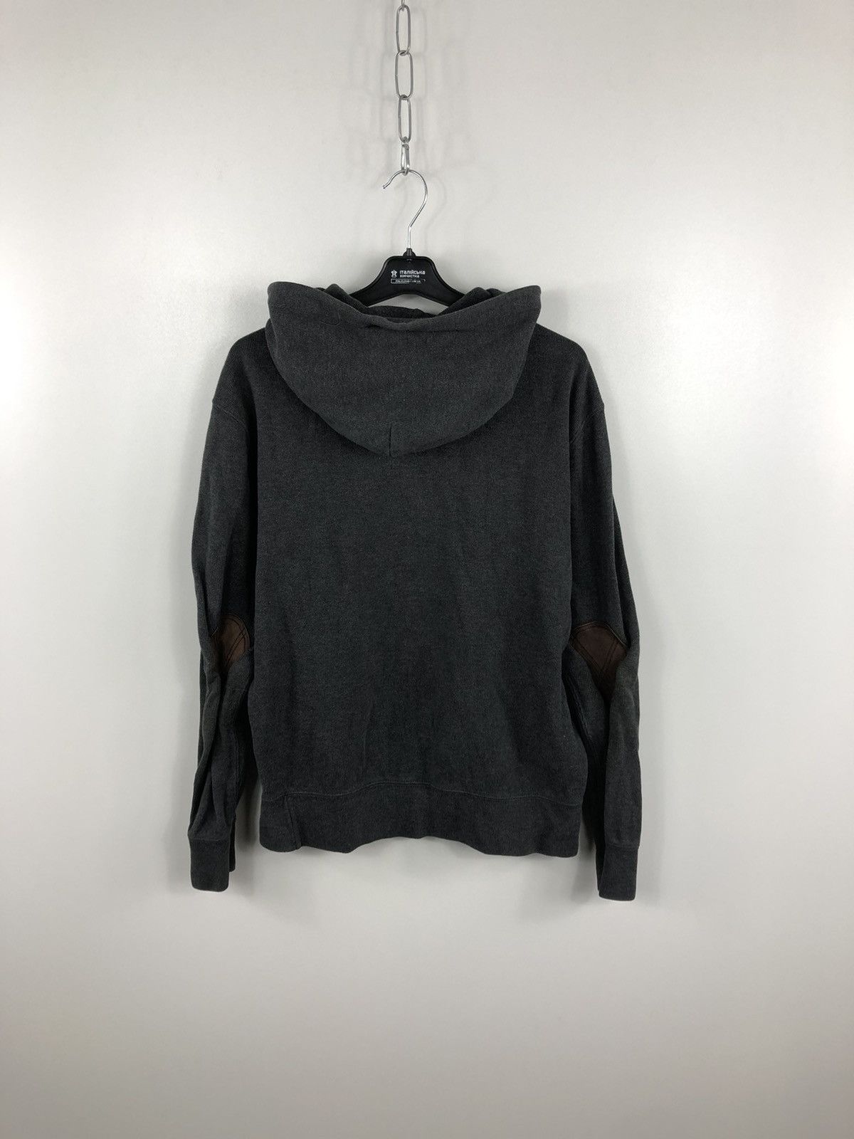 Polo Ralph Lauren Polo Ralph Lauren Small Logo Hoodie Grey Size M Size US M / EU 48-50 / 2 - 2 Thumbnail