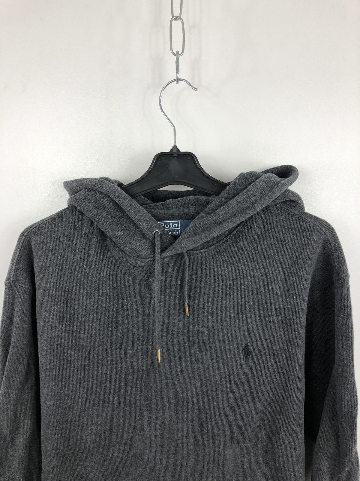 Polo Ralph Lauren Polo Ralph Lauren Small Logo Hoodie Grey Size M Size US M / EU 48-50 / 2 - 3 Thumbnail