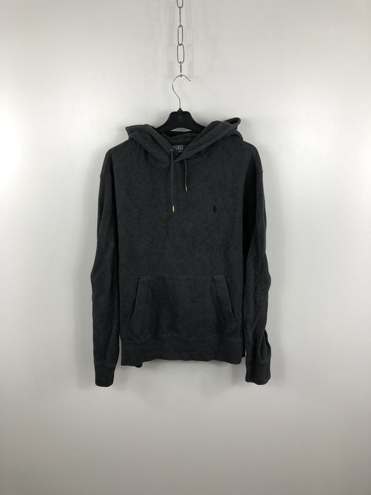 Polo Ralph Lauren Polo Ralph Lauren Small Logo Hoodie Grey Size M Size US M / EU 48-50 / 2 - 1 Thumbnail