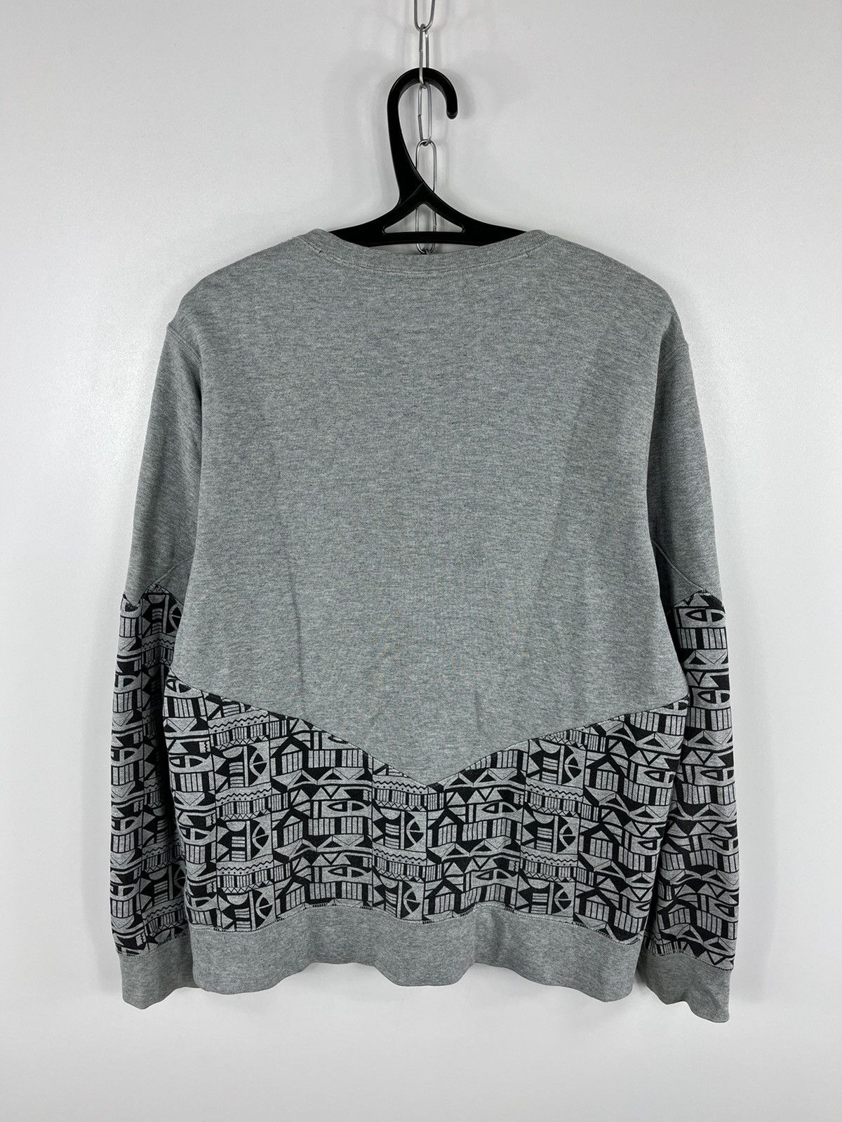 Nike Nike Air Sweatshirt Crew Neck Spell Out Logo Grey Size L Size US L / EU 52-54 / 3 - 9 Thumbnail