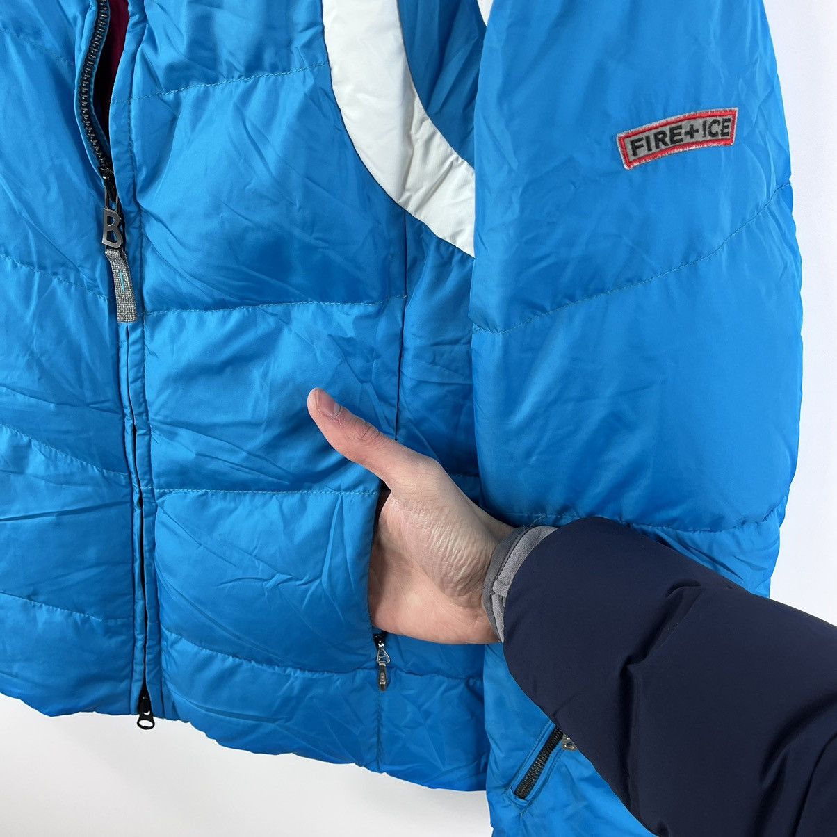 Bogner Bogner Fire + Ice Down Jacket Blue Size US 12 EU 42 L Size XL / US 12-14 / IT 48-50 - 12 Thumbnail