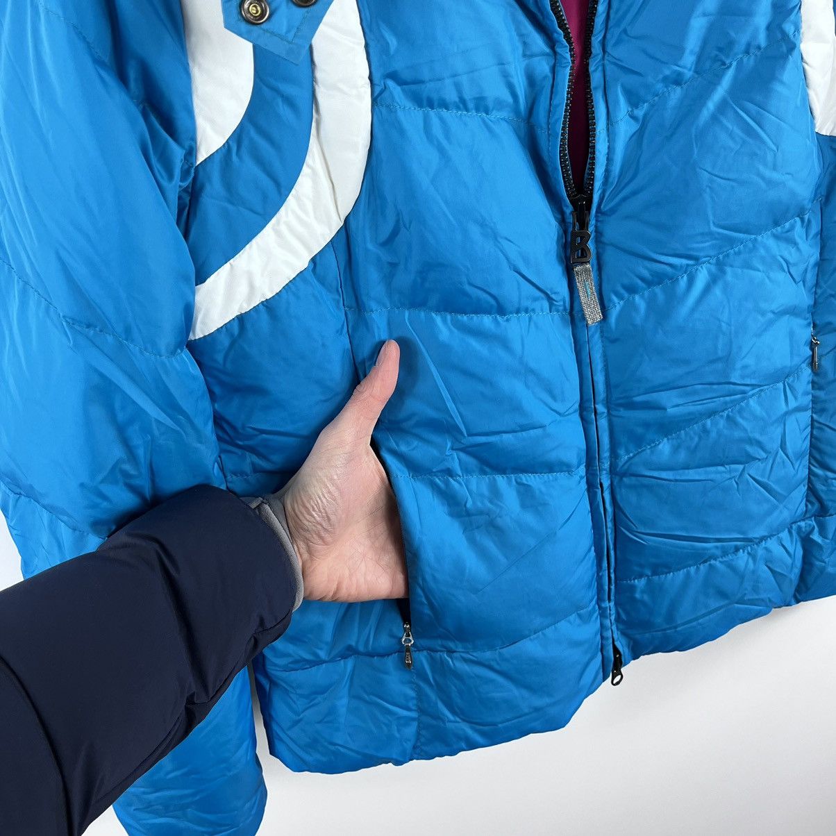 Bogner Bogner Fire + Ice Down Jacket Blue Size US 12 EU 42 L Size XL / US 12-14 / IT 48-50 - 10 Thumbnail