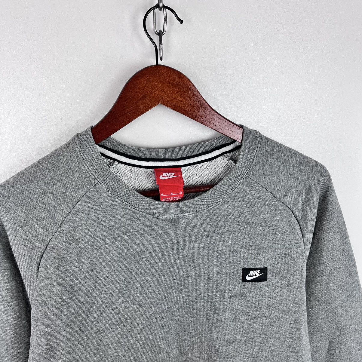 Japanese Brand × Nike Nike Modern Sweatshirt Crew Neck Grey Size M Size US M / EU 48-50 / 2 - 5 Thumbnail