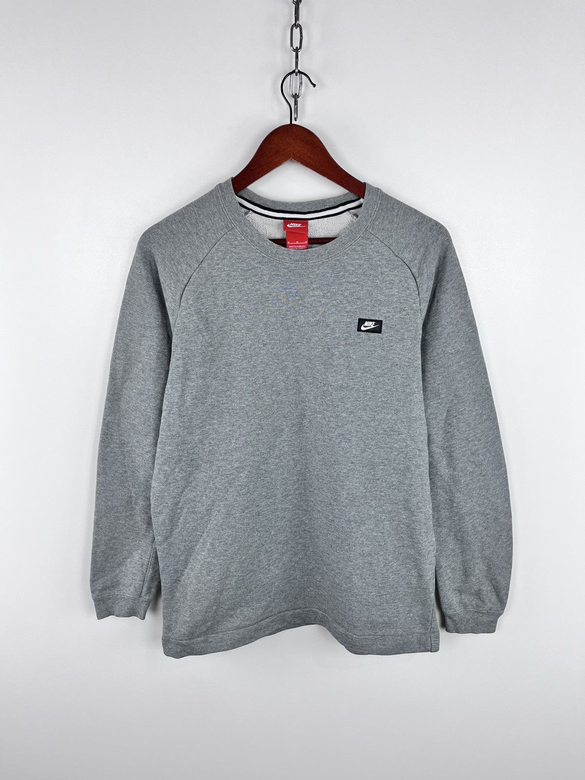 Japanese Brand × Nike Nike Modern Sweatshirt Crew Neck Grey Size M Size US M / EU 48-50 / 2 - 1 Thumbnail