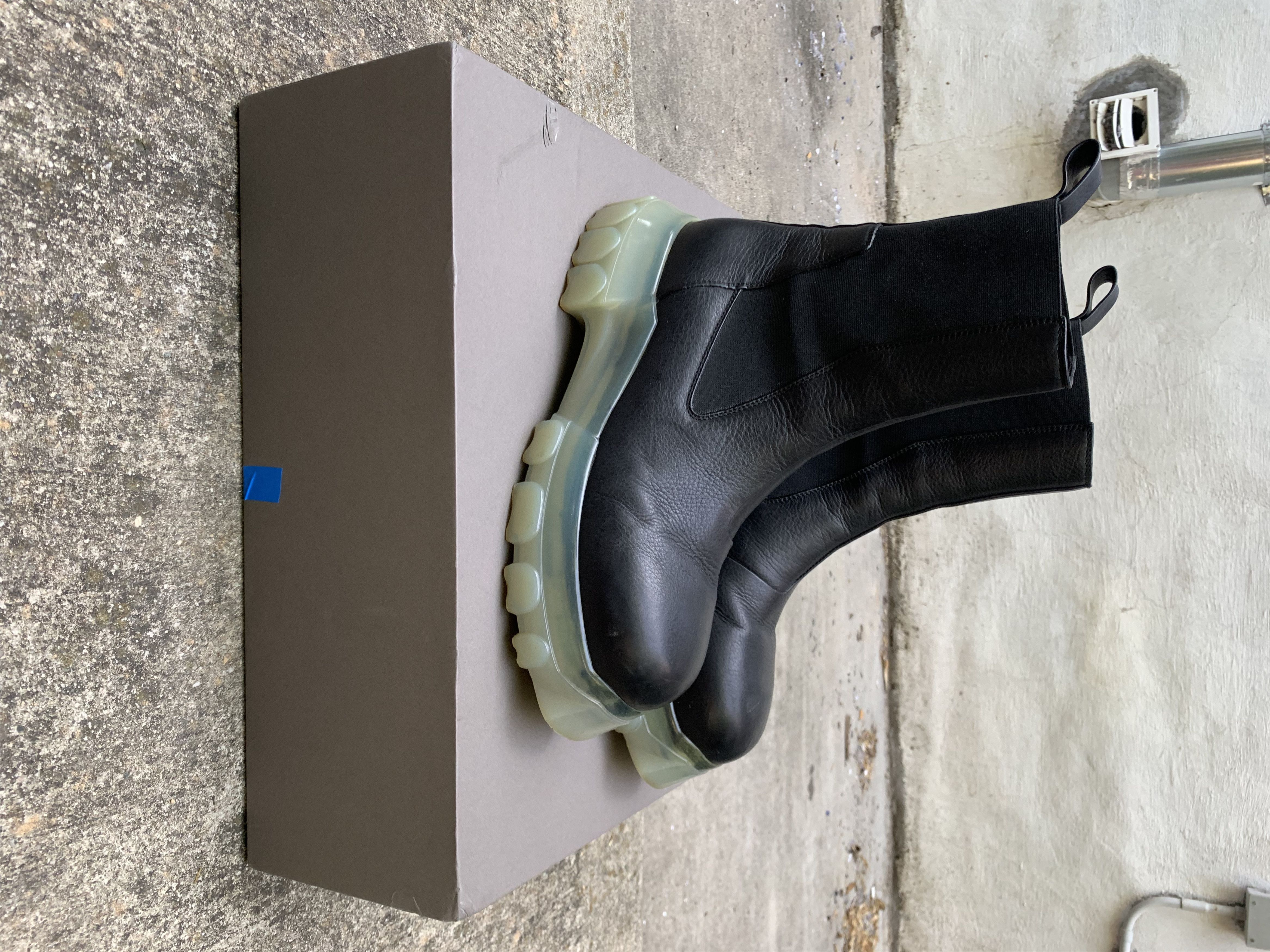 Rick Owens Beatle Bozo Tractor Boots 41 - ブーツ