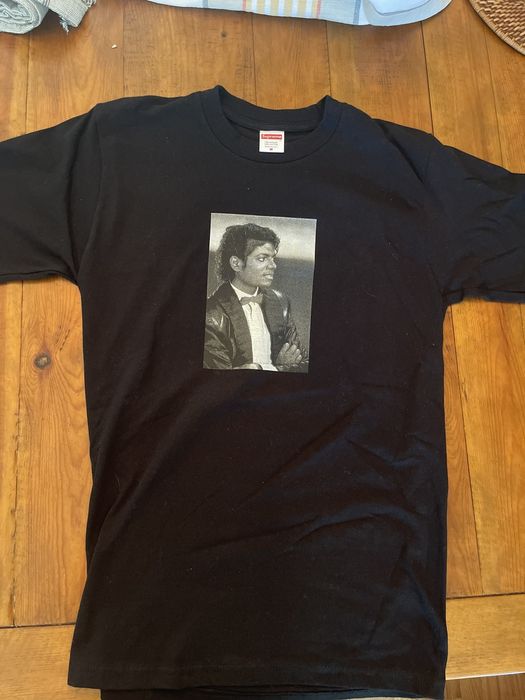 Supreme t shirt michael cheap jackson