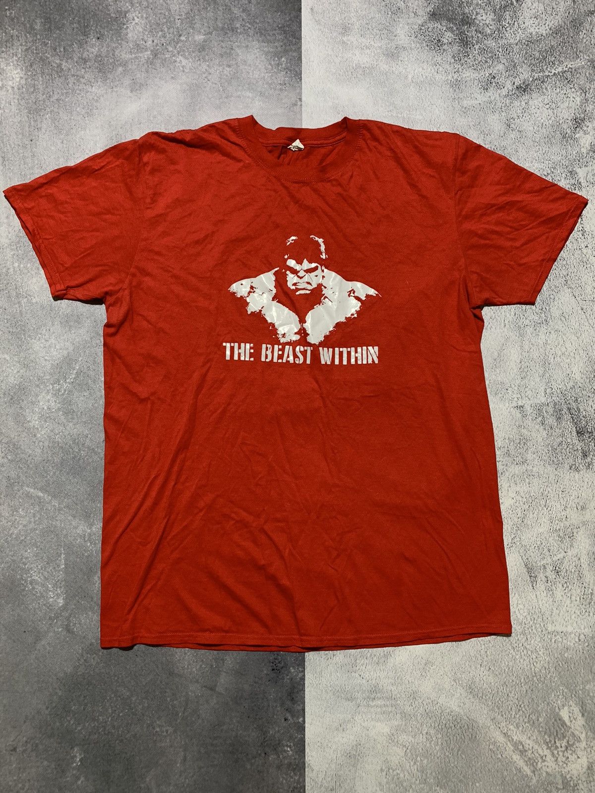 Marvel Comics × Vintage Vintage Y2K TheBeastWithin Hulk marvel tee big logo size XL Size US XL / EU 56 / 4 - 1 Thumbnail