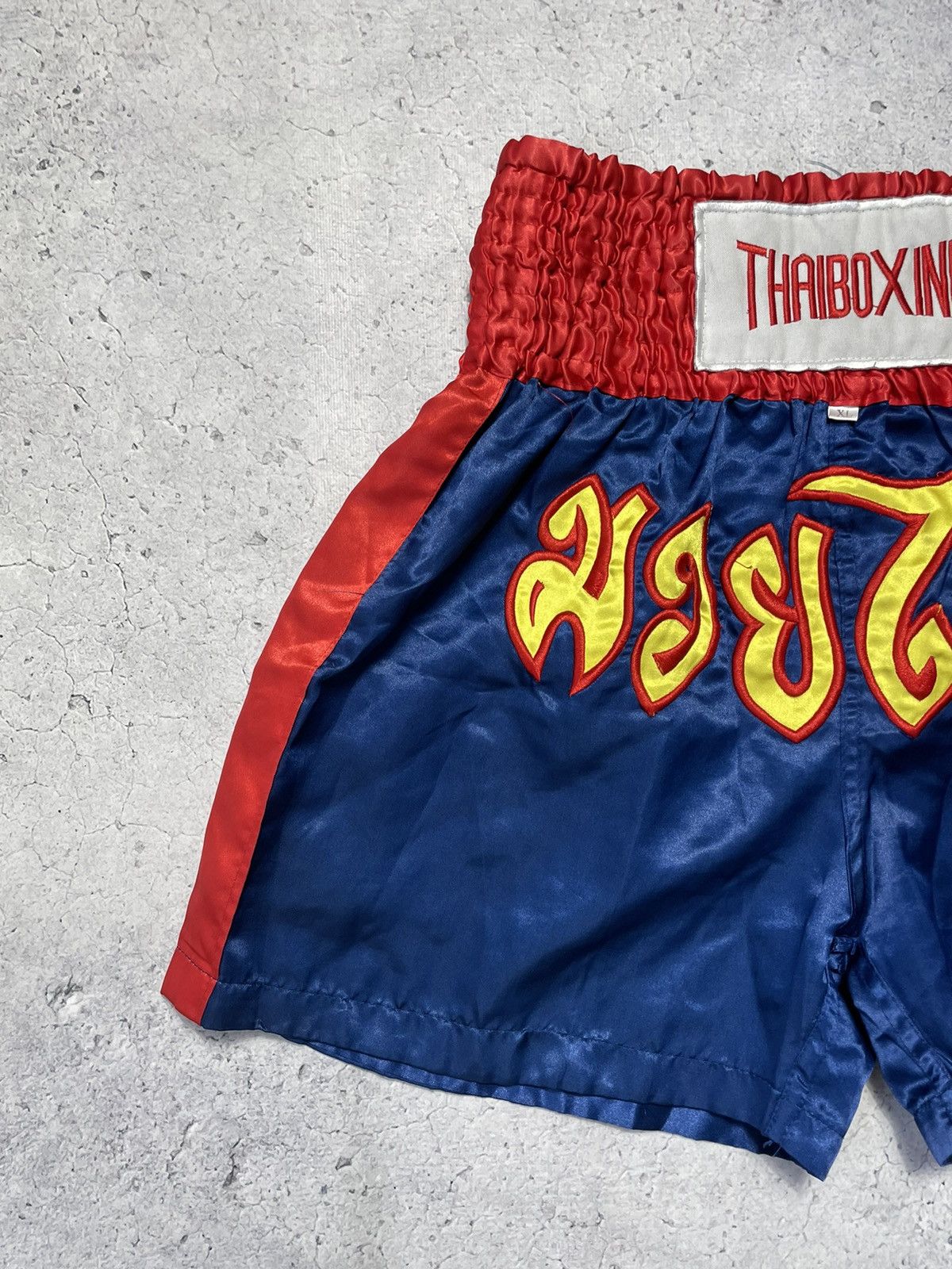 Japanese Brand × Vintage Vintage Muay Thai Shorts Thaiboxing Size US 36 / EU 52 - 6 Thumbnail