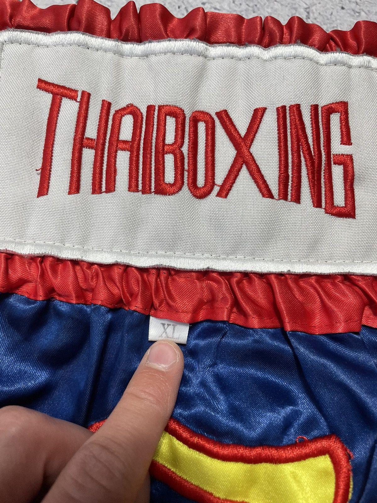 Japanese Brand × Vintage Vintage Muay Thai Shorts Thaiboxing Size US 36 / EU 52 - 5 Thumbnail