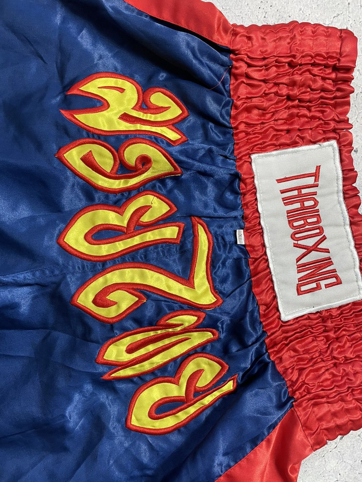 Japanese Brand × Vintage Vintage Muay Thai Shorts Thaiboxing Size US 36 / EU 52 - 8 Thumbnail