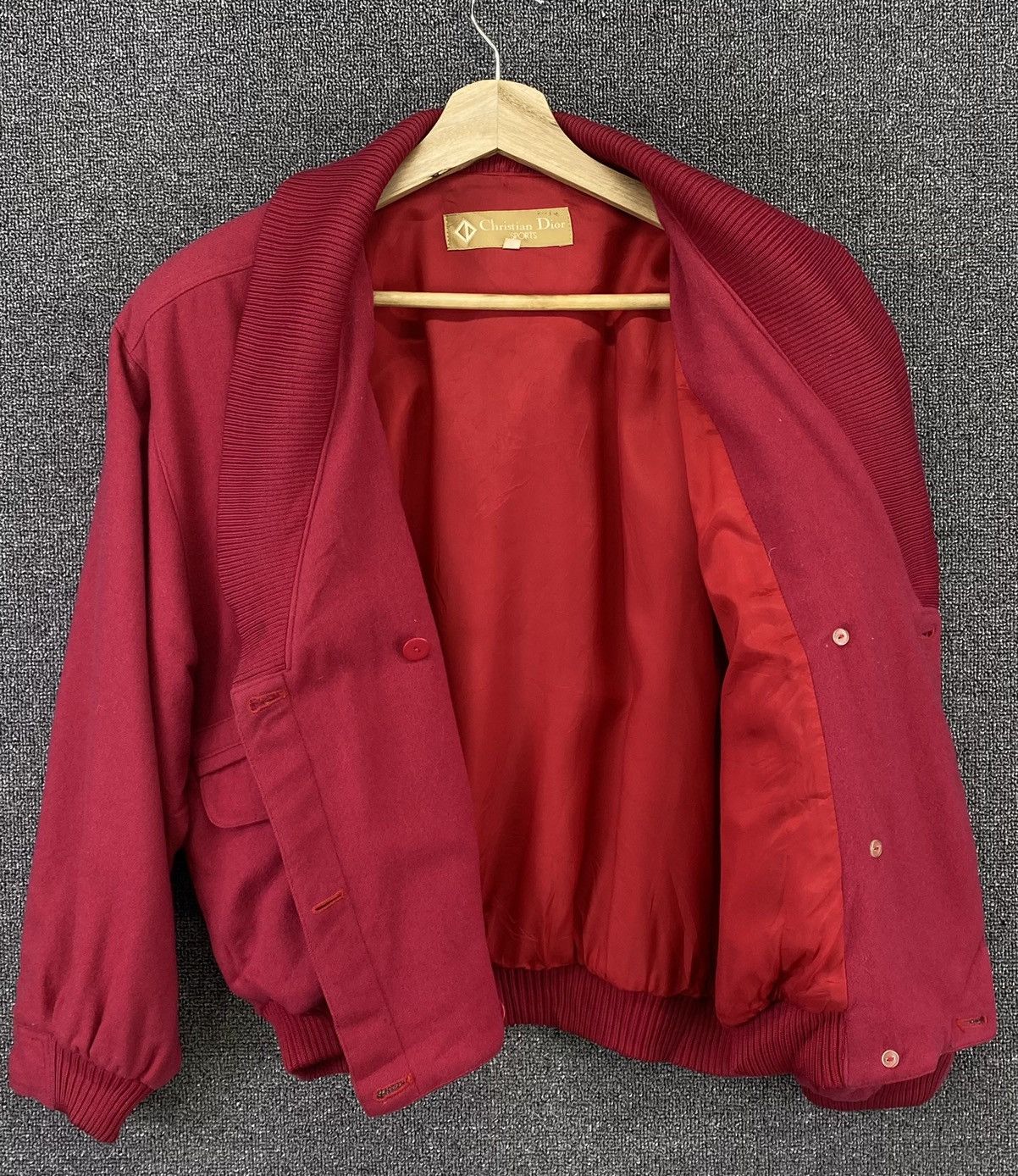 Christian Dior Monsieur Vintage Christian Dior Sports Wool Coat Jacket Size M / US 6-8 / IT 42-44 - 6 Thumbnail
