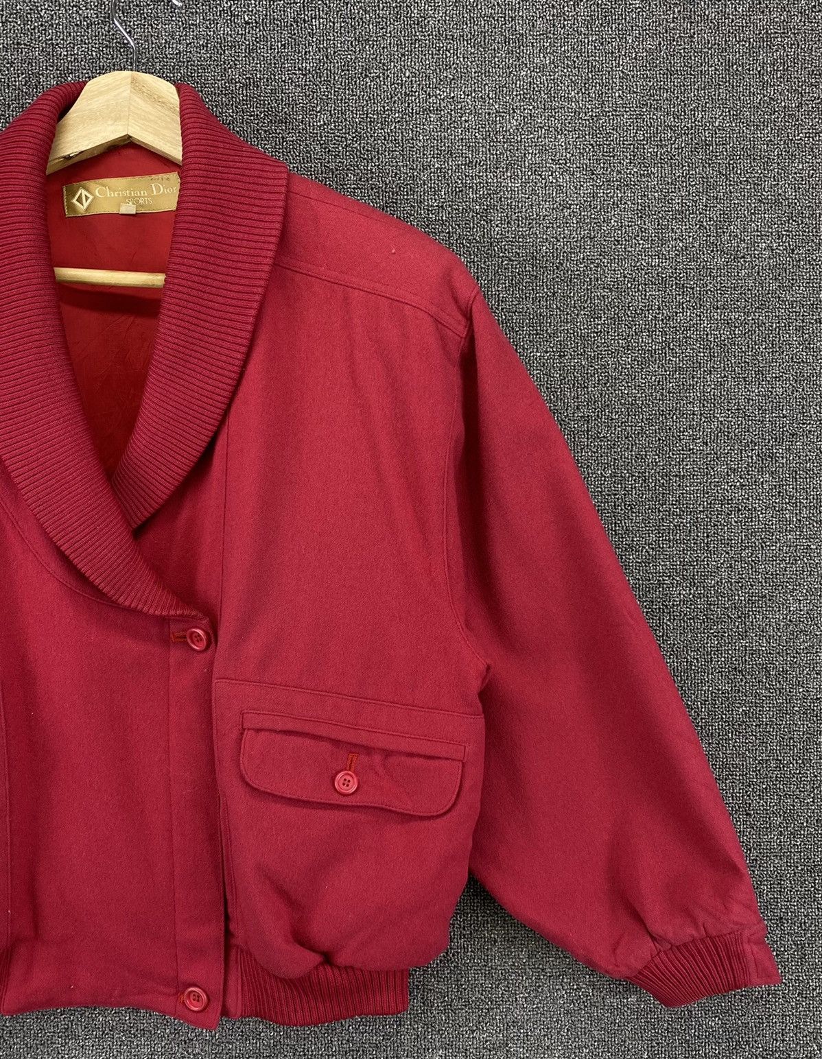 Christian Dior Monsieur Vintage Christian Dior Sports Wool Coat Jacket Size M / US 6-8 / IT 42-44 - 4 Thumbnail