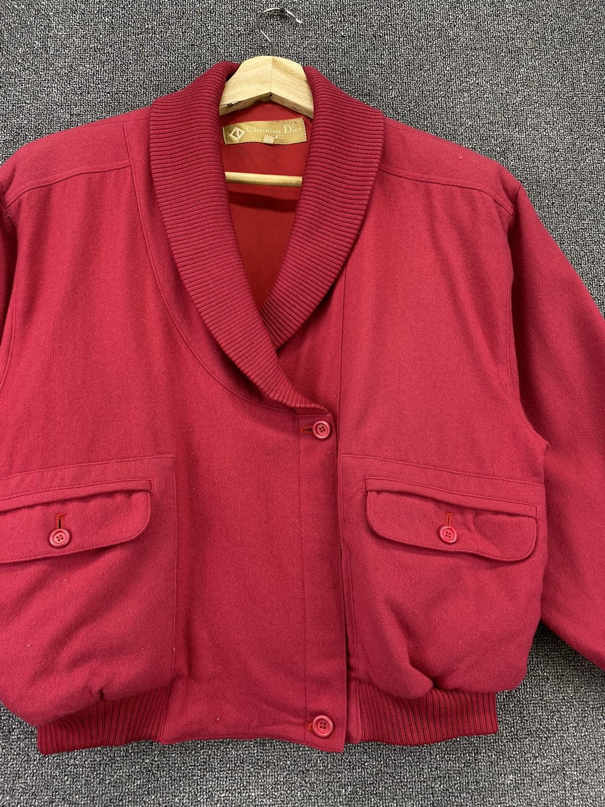 Christian Dior Monsieur Vintage Christian Dior Sports Wool Coat Jacket Size M / US 6-8 / IT 42-44 - 5 Thumbnail