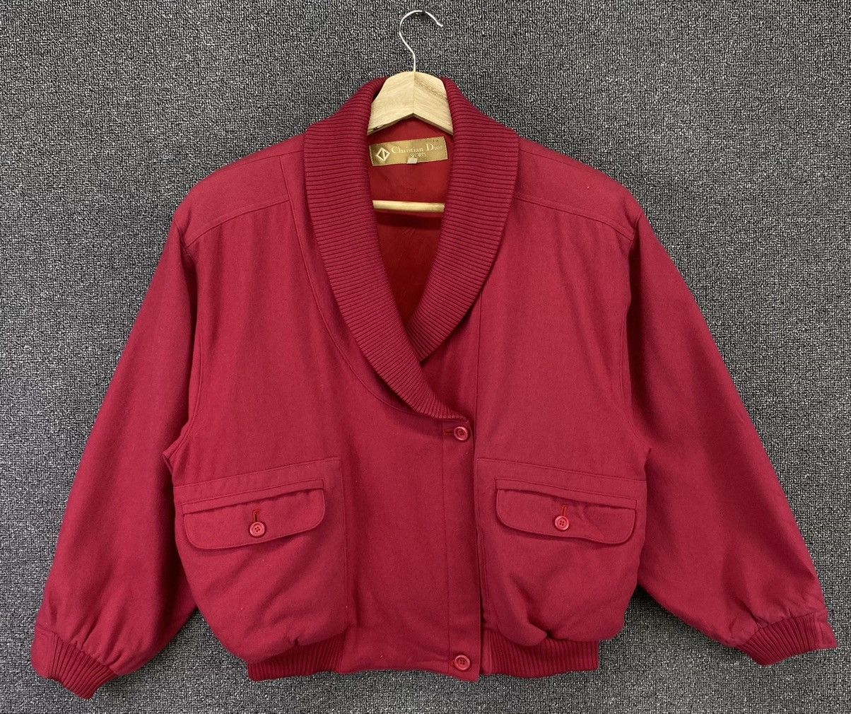 Christian Dior Monsieur Vintage Christian Dior Sports Wool Coat Jacket Size M / US 6-8 / IT 42-44 - 1 Thumbnail