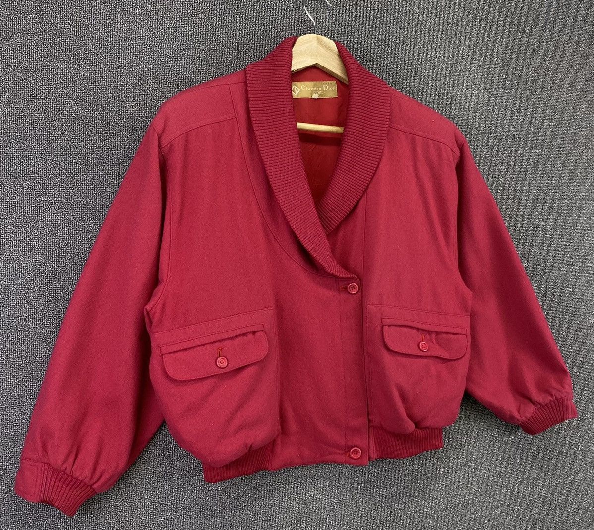 Christian Dior Monsieur Vintage Christian Dior Sports Wool Coat Jacket Size M / US 6-8 / IT 42-44 - 2 Thumbnail