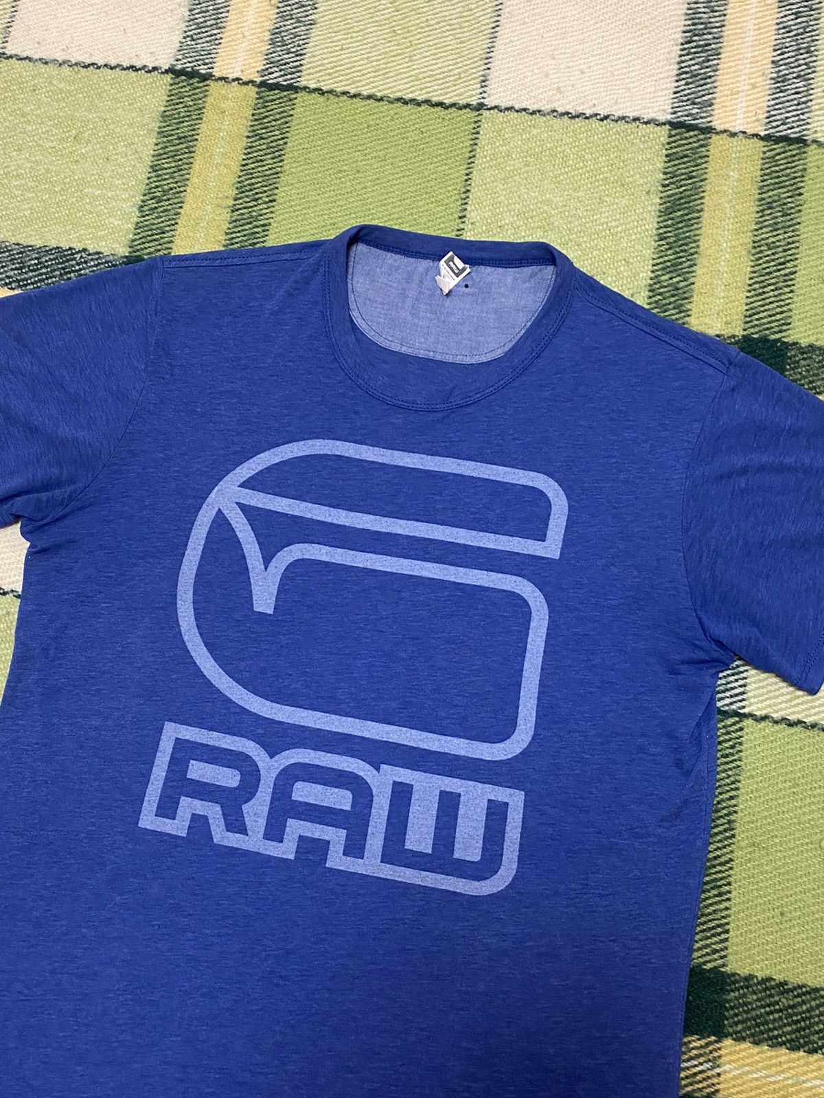 G-Star Vintage G Star Raw tee streetwear big logo y2k style size L Size US M / EU 48-50 / 2 - 1 Thumbnail